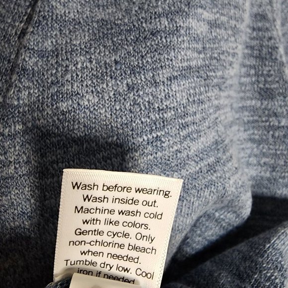 Croft & Barrow Top Womens Plus Size XXL Solid All Blue Short Sleeve Button Front - Picture 7 of 7